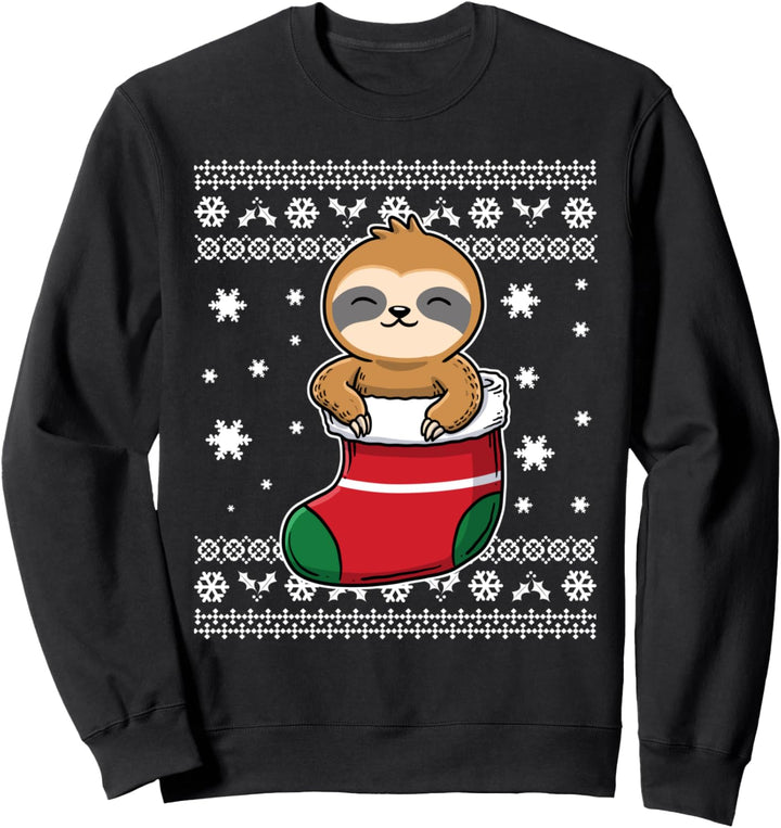 Faultier Ugly Christmas Sweater Sweatshirt
