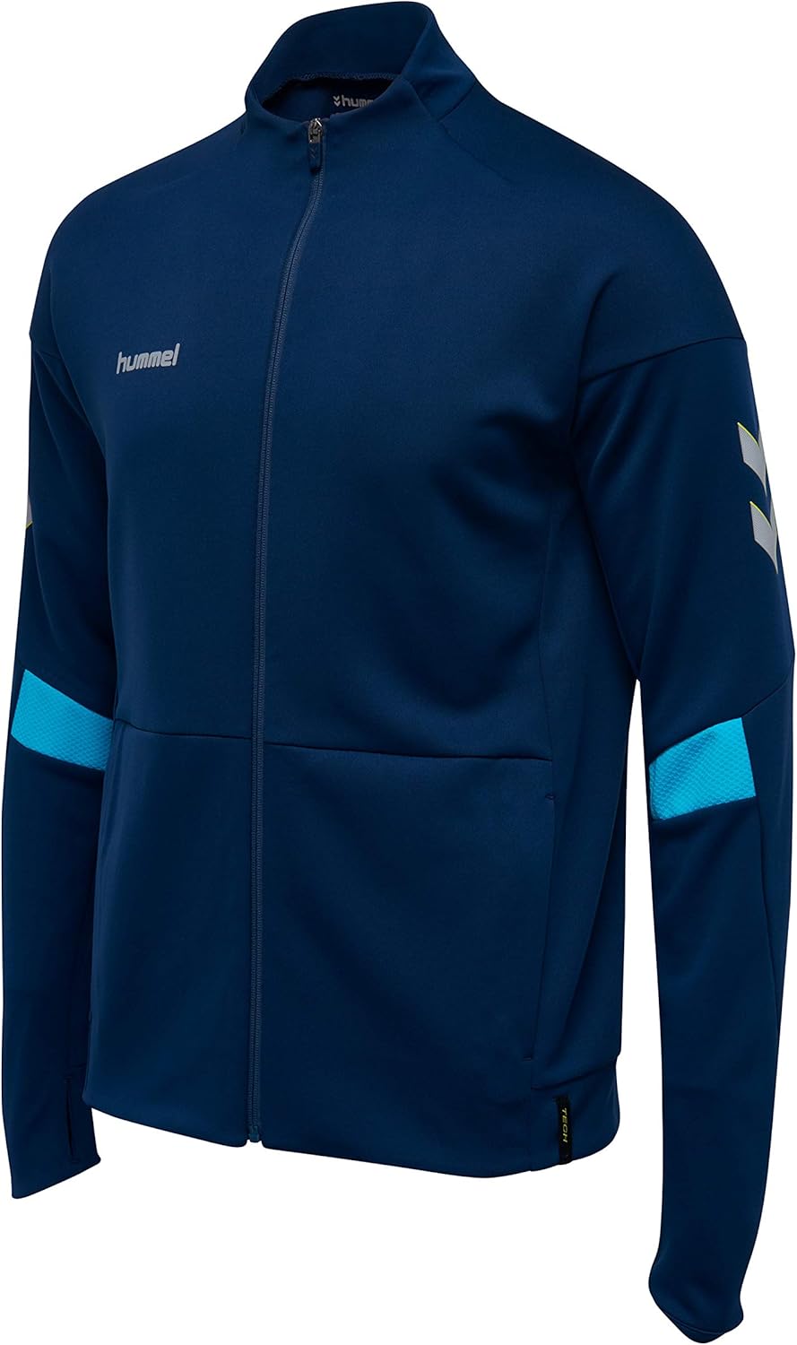 hummel Herren Tech Move Poly Zip Jacke S SARGASSO SEA, S SARGASSO SEA