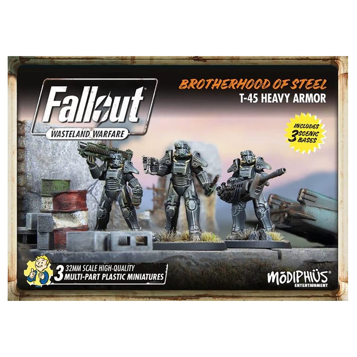 Fallout: Wasteland Warfare - Brother of Steel: Heavy Armour (T45)