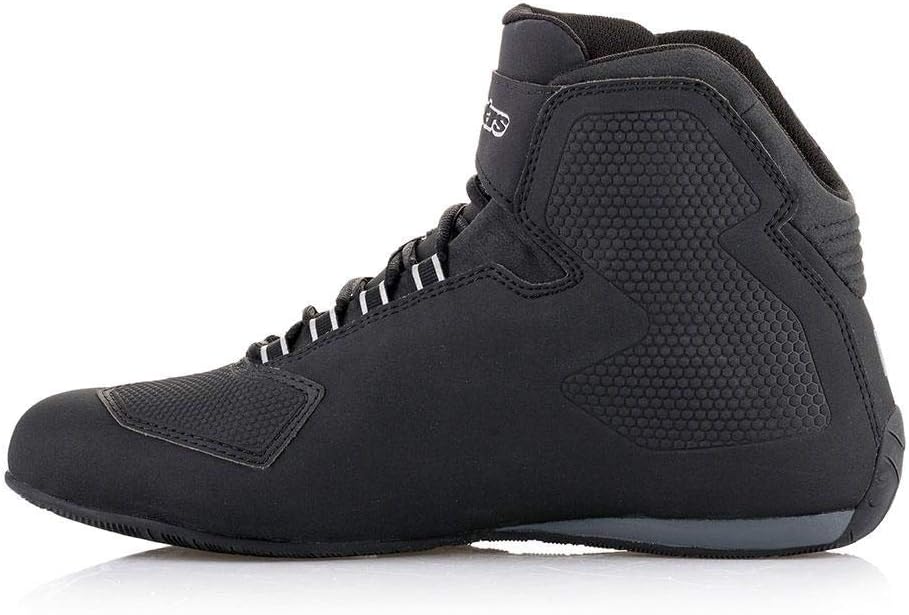 Alpinestars Sektor Wasserfeste Motorradschuhe (Black/Grey/Red,39)