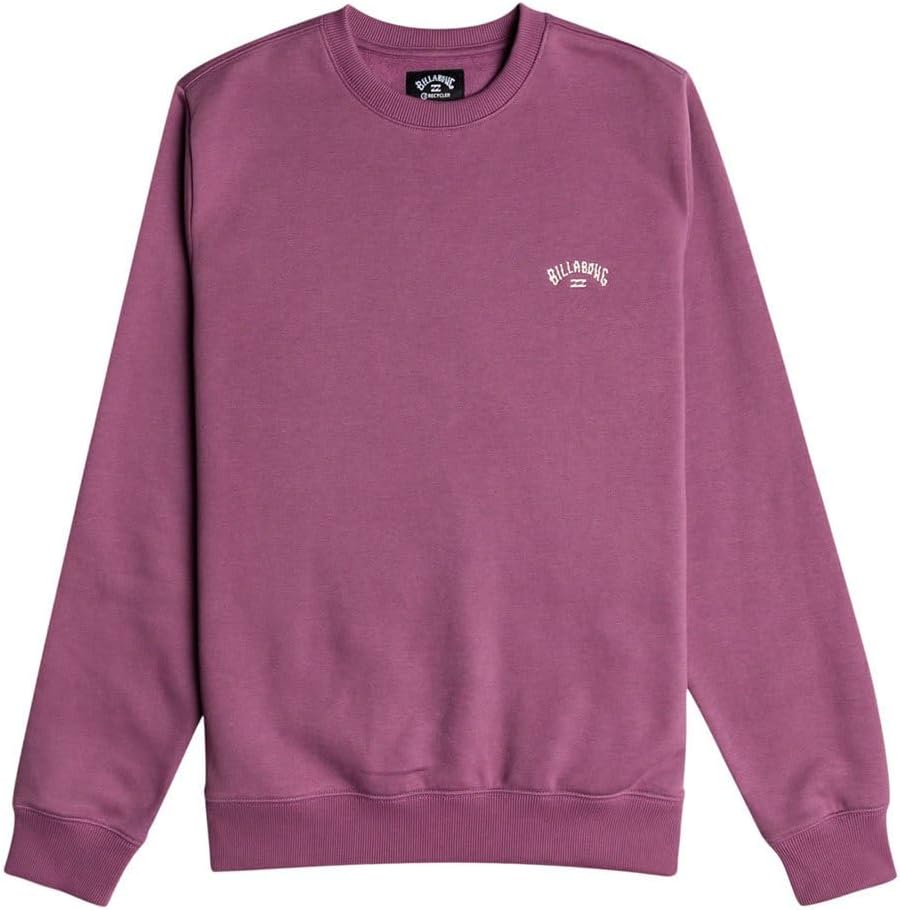 Billabong Herren Arch Cr Sweatshirt (1er Pack) XL Bright Purple, XL Bright Purple