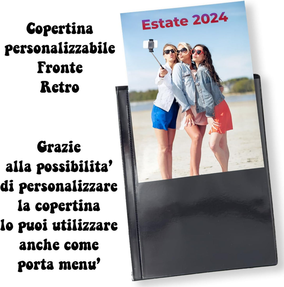 10 Stück Fotoalben Platzsparend mit personalisierbarem Softcover Fotoalbum 15x20 15x21 mit 18 Tasche