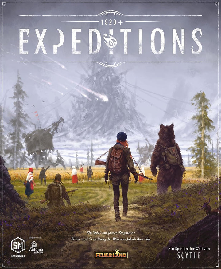 Feuerland Spiele 31025 Expeditions Brettspiel