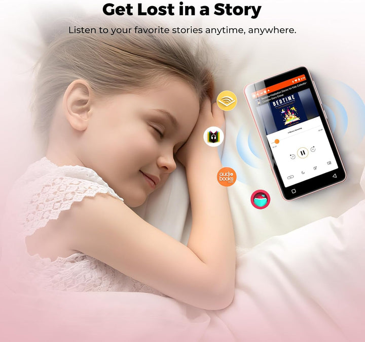 160G Spotify MP3-Player mit Bluetooth, Innioasis Mp4-Player mit Audible, Deezer, Hi-Fi 4 Zoll Touchs