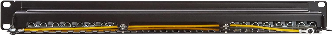 Delock 19″ Patchpanel 16 Port Cat.6A 1 HE schwarz