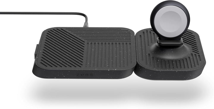 ZENS Modular Series - 15W Single Wireless Charger Basisstation (Apple & Samsung Fast Charging, Qi-Ze