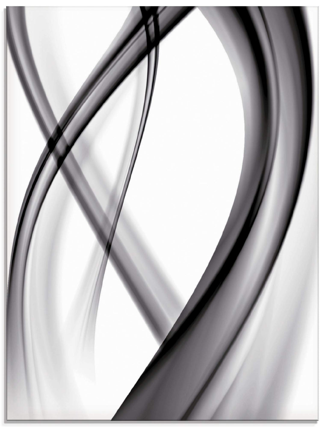 ARTland Glasbilder Wandbild Glas Bild einteilig 45x60 cm Hochformat Moderne Kunst Abstrakt Modern Ra