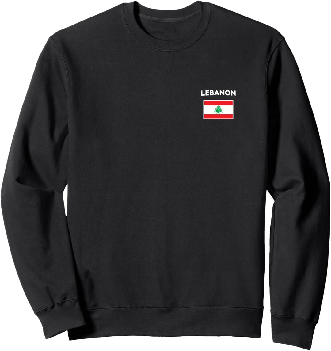 Lebanon Flag Libanon Flagge Sweatshirt
