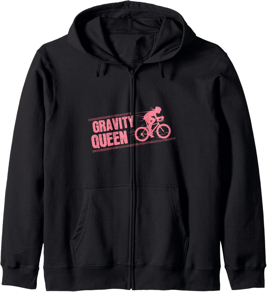 Dirt Bike Fahrer Motocross Racing Gravity Queen Kapuzenjacke