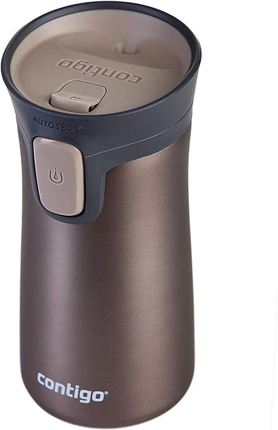 Contigo Pinnacle Autoseal Thermobecher, Edelstahl-Reisebecher, Isolierbecher, auslaufsicher, Kaffeeb