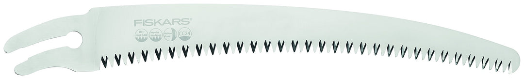 Original Fiskars gebogenes Sägeblatt für Profi Handsägen SW 240 und SW 330, Blattlänge: 24 cm, Hochw