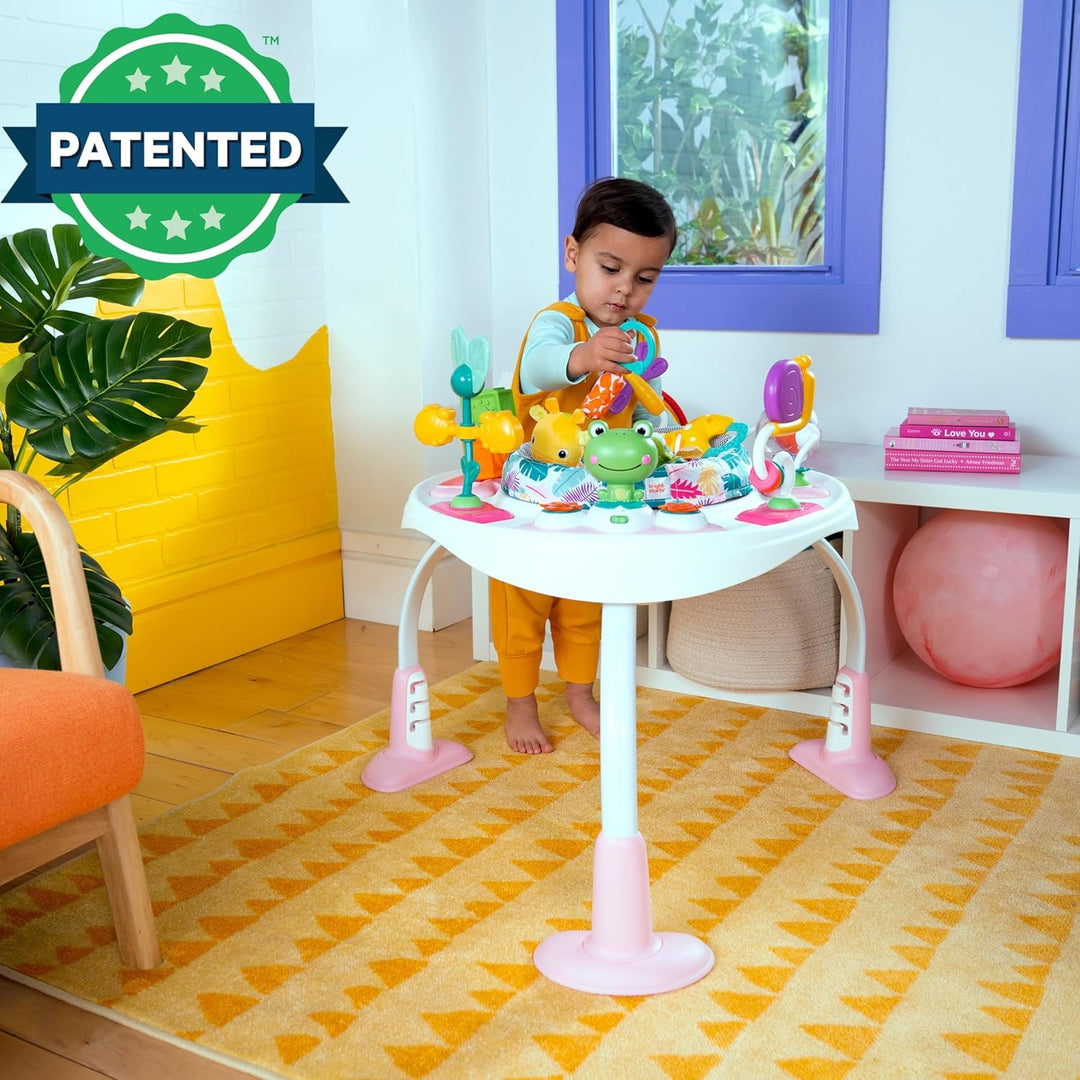 Brights Starts, Bounce Baby, Playful Palms, 2 In 1 Aktivitätshüpfer, Spielzentrum & Spieltisch, Lich