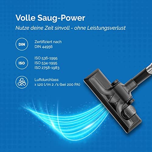 2 Filter für Philips PowerPro Compact, PowerPro City & PowerPro Active Staubsauger – Ersetzt FC8010/