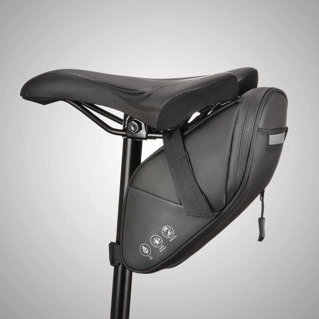 CCKOLE Fahrrad Satteltaschen fahrradsatteltasche mit reflektierender, Fahrradtasche Hecktasche Wasse