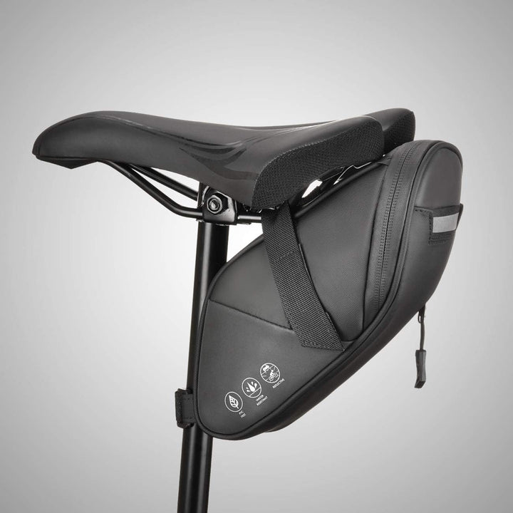 CCKOLE Fahrrad Satteltaschen fahrradsatteltasche mit reflektierender, Fahrradtasche Hecktasche Wasse
