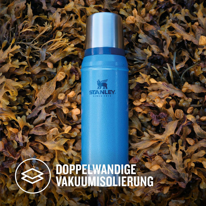 Stanley Classic Legendary Thermoskanne - Thermos Hält 15-48 Stunden Heiss oder Kalt - Edelstahl Ther
