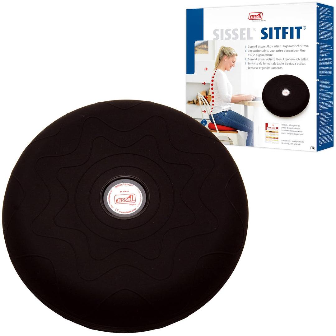 SISSEL SITFIT, Luftgefülltes Balancekissen für Aktives Sitzen und Training, Unterschiedliche Grössen