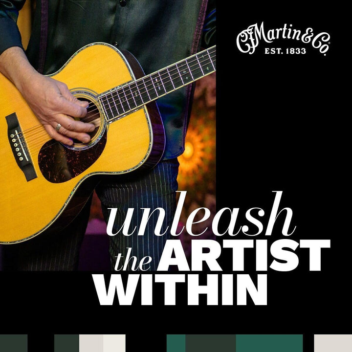 Martin Feedback Suppressor – D/J/GP Korpusgrösse | Reduziert unerwünschtes Feedback | Nitrocellulose