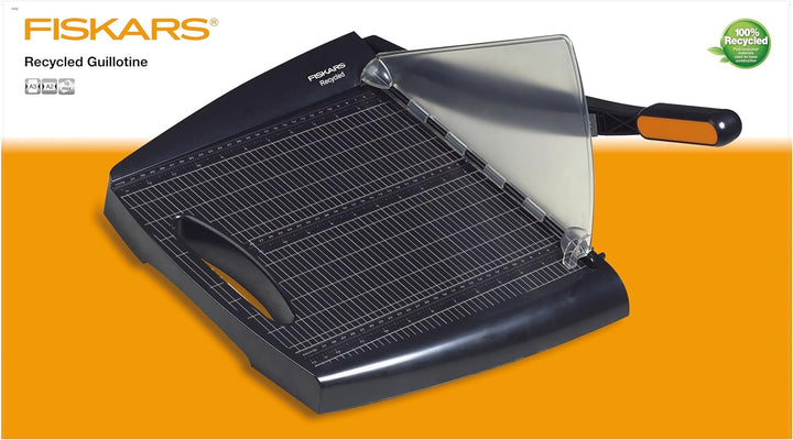 Fiskars Recycelte Hebelschneidemaschine, A3, 45 cm, Schwarz, 1004633, A3
