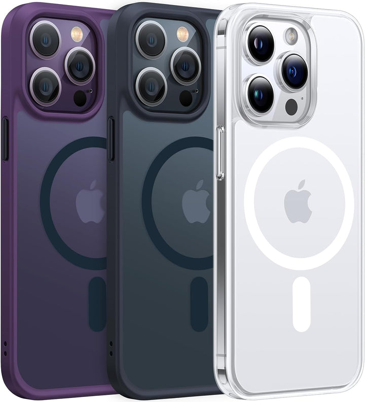 TORRAS für iPhone 14 Pro Hülle für MagSafe (Zertifizierte Schutzfähigkeit und Magnetkraft) Handyhüll