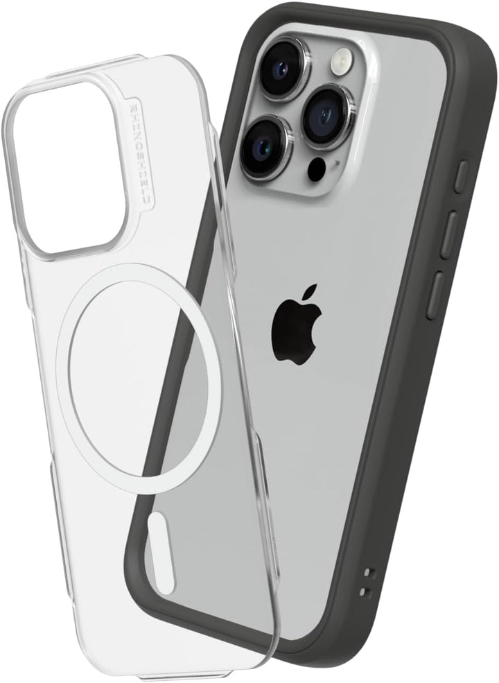 RhinoShield Modulares Case kompatibel mit MagSafe für [iPhone 15 Pro] | Mod NX - Überragender Magnet