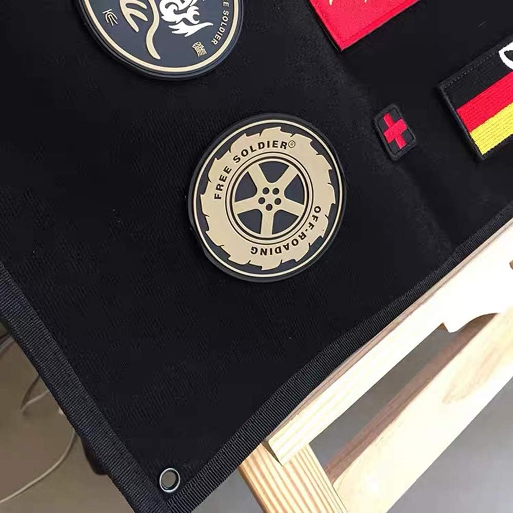114x76cm XXL Patch-Display-Platte,Hängend Patch-Sammeltafel,Taktische Militär Patch Holder Platte Kl