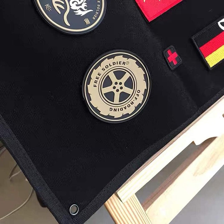 114x76cm XXL Patch-Display-Platte,Hängend Patch-Sammeltafel,Taktische Militär Patch Holder Platte Kl