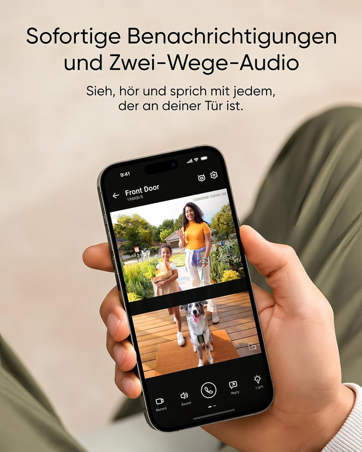 eufy Security Video Doorbell E340 &amp; Add-on Chime, Dual Doorbell with Camera with Package Detection,