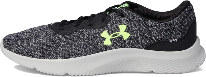 Under Armour Mojo 2 Visual Cushioning F107 Laufschuh Herren 42 EU Black Black Lime Surge, 42 EU Blac