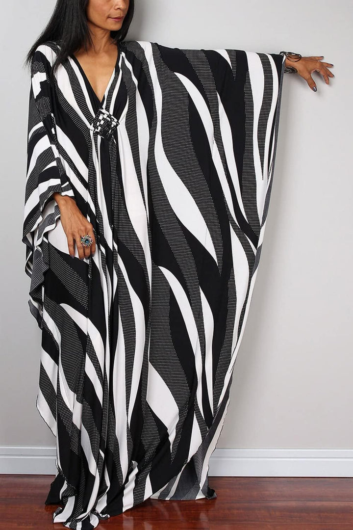 YouKD Frauen Sommer Lange Kaftan Maxi Bohemian Kleid Strand Vertuschungen Bikini Robe Loungewear One