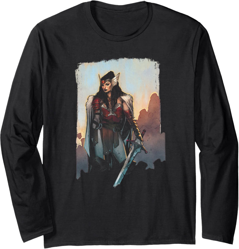 Marvel War of the Realms Lady Sif Langarmshirt