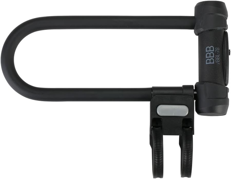 BBB Cycling Fahrradschloss mit Schlüssel Secure U ART-3,SoldSecure Gold Zertifiziert Hochsicherheits