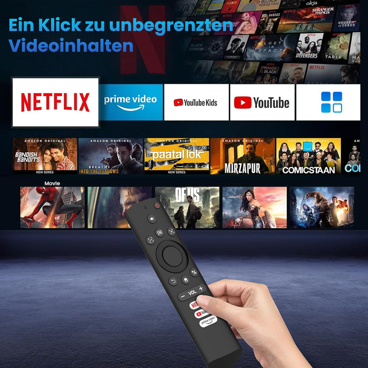 HOPVISION 2025 Upgraded Mini Beamer Heimkino 4K Unterstützt Full HD 1080P Projektor【NetfIix Official
