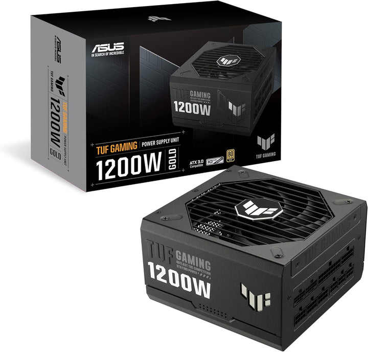 ASUS TUF Gaming 1200W Gold Netzteil (1200 Watt, vollmodulares Netzteil, ATX 3.0-kompatibel, Axial-te