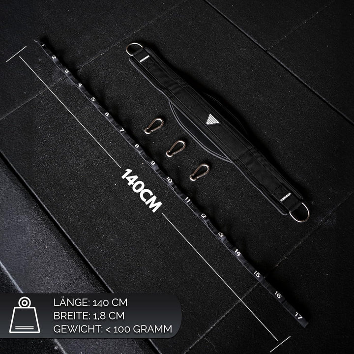 GORNATION Seil/Schlinge für Dip Gürtel, Weight Belt Rope, Alternative zur Kette am Gewichtsgürtel be