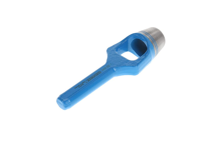 GEDORE Henkellocheisen für weiche Materialen, Ø 33 mm, Gummi Leder Dichtungen Stoff, rund, 195 mm la