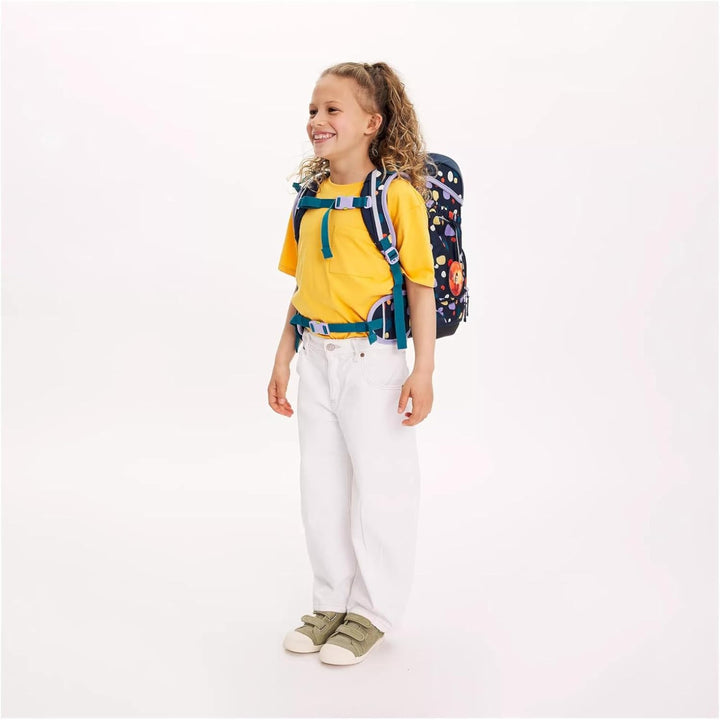 ergobag cubo Set ergonomischer Schulranzen, Vorgänger-Kollektion, klassisch 5-teilig 1. Klasse Grund