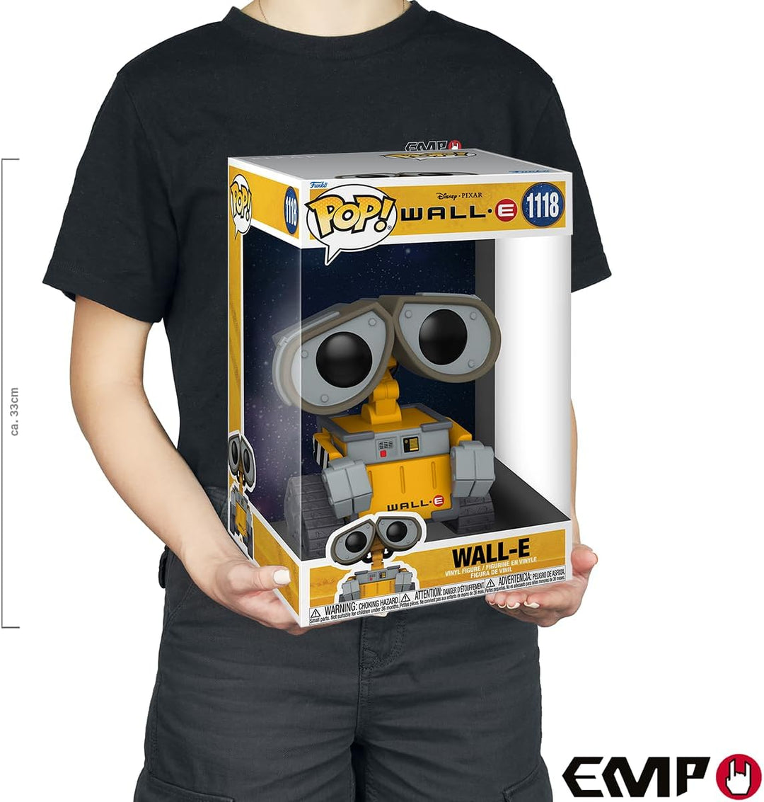 Funko Pop! Jumbo: Wall-E - Wall-E - Vinyl-Sammelfigur - Geschenkidee - Offizielle Handelswaren - Spi