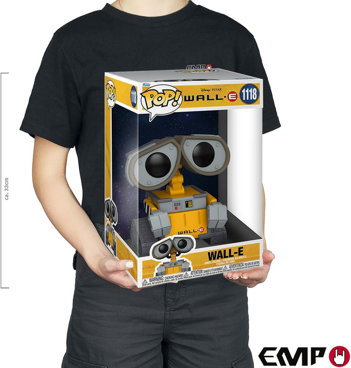 Funko Pop! Jumbo: Wall-E - Wall-E - Vinyl-Sammelfigur - Geschenkidee - Offizielle Handelswaren - Spi