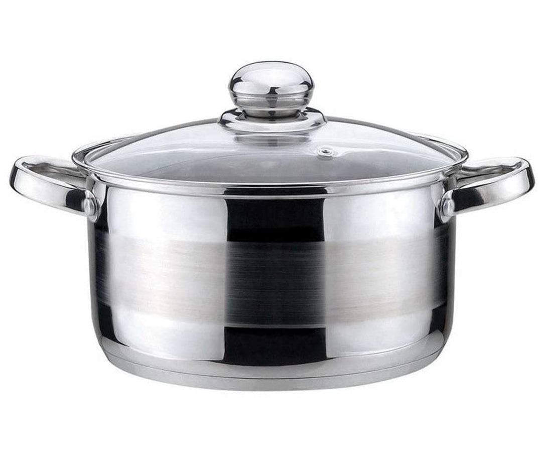 Kochtopf mit Deckel Kinghoff aus Edelstahl (6L), 6L