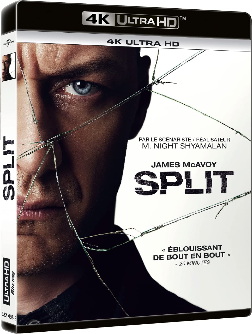 Split 4k ultra hd, Blu-ray