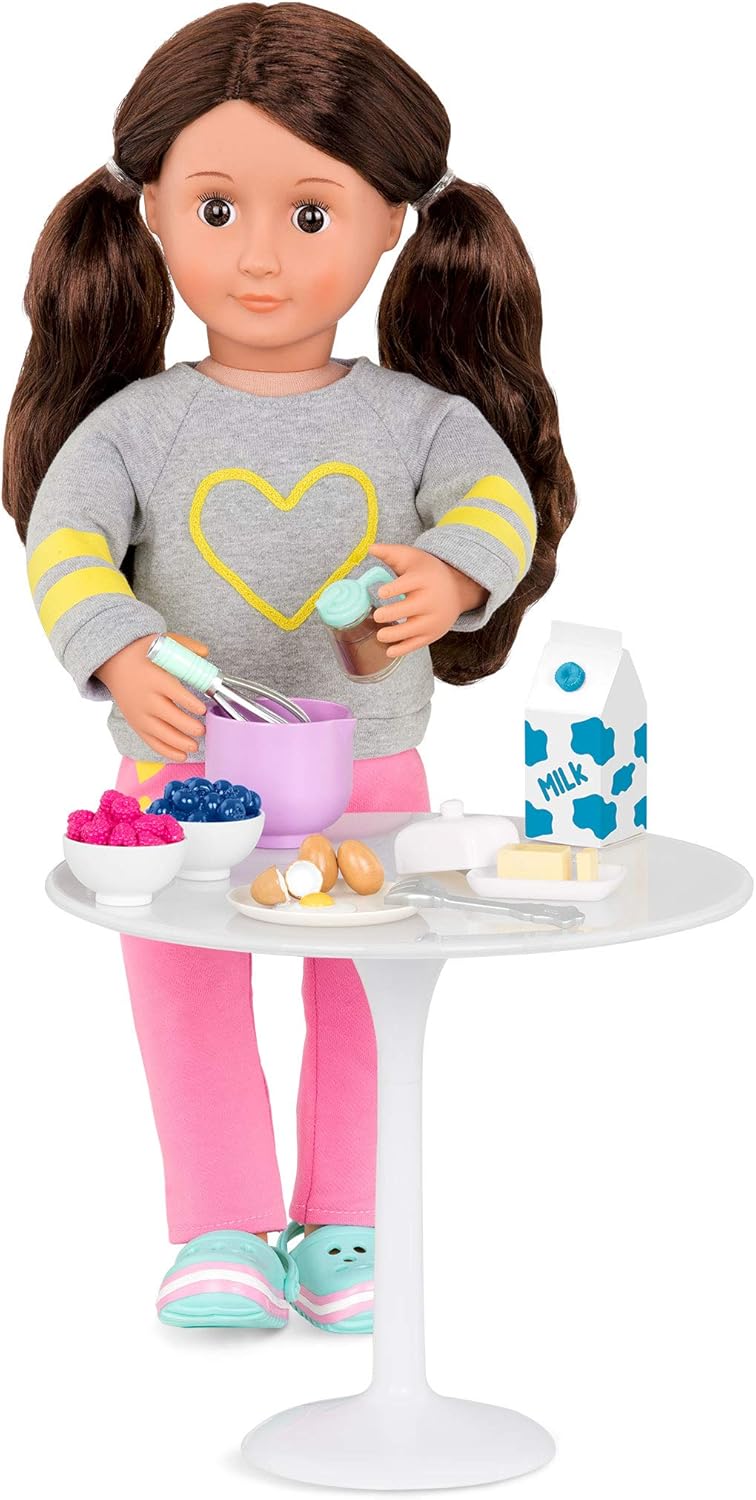 Our Generation – Wake Up to Flavor – Pfannkuchen-Frühstücksset – Essen Spielen – Kochspielzeug – 46