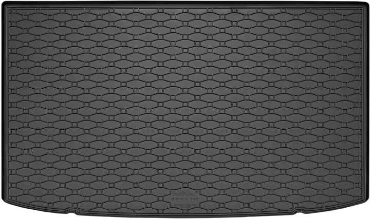 Passgenaue Kofferraumwanne und Gummifussmatten geeignet für KIA Stonic ab 2017 + Gurtschoner