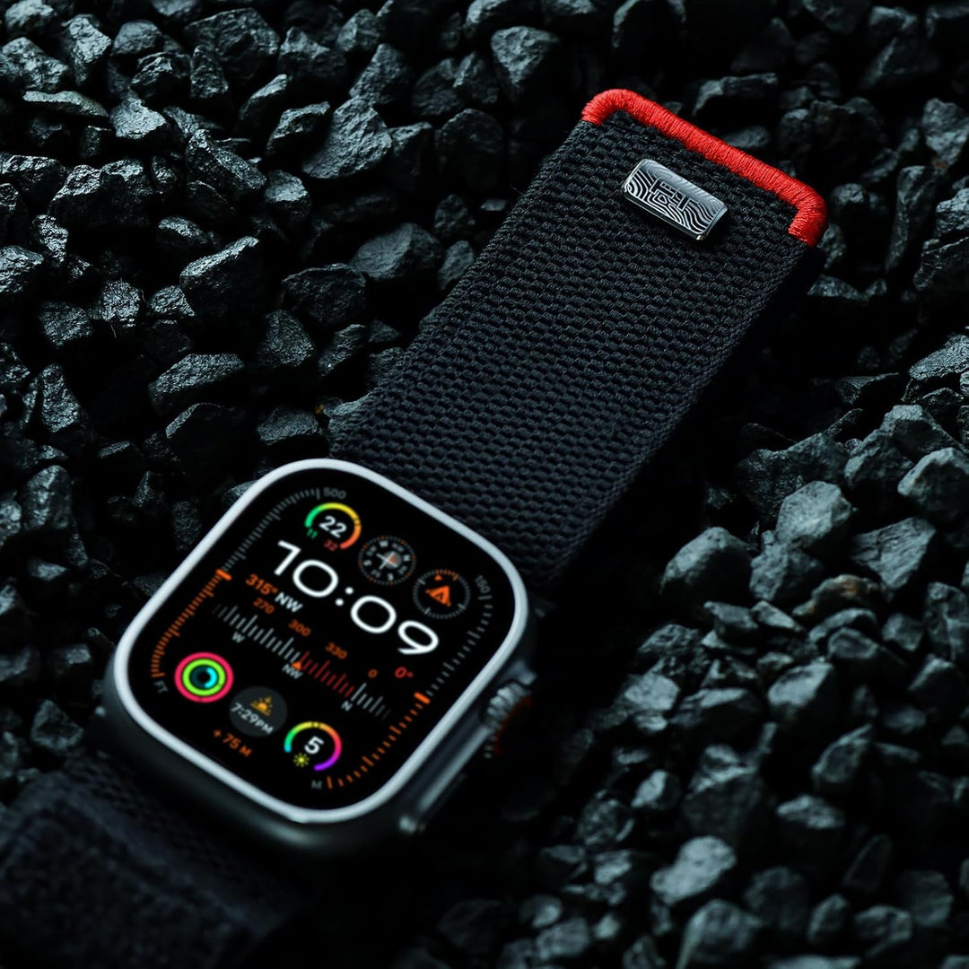 Tefeca Fortitude Elite Serie Ultrawide Armband Kompatibel mit Apple Watch Ultra/Ultra2 Serie 10/9/8/