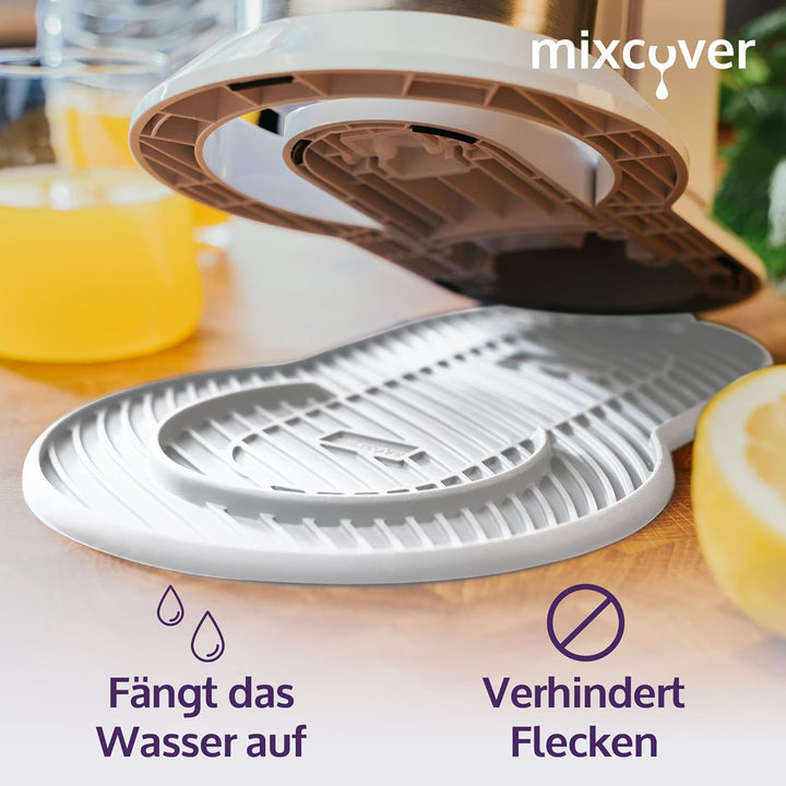 Mixcover weisse Silikonmatte für Sodastream Crystal kompatibel mit sodastream crystal 2.0, sodastrea