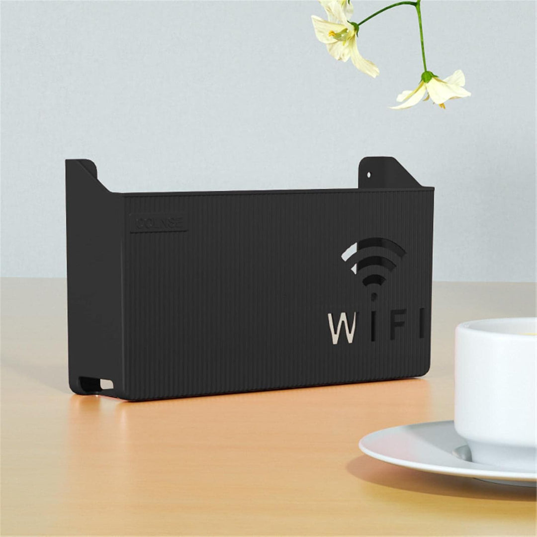 Router-Wandhalterung, Wifi-Router-Aufbewahrungsbox, Router-Wandhalterung, Multifunktions-Router-Aufb