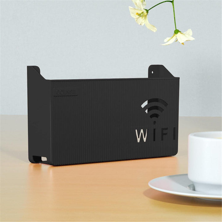 Router-Wandhalterung, Wifi-Router-Aufbewahrungsbox, Router-Wandhalterung, Multifunktions-Router-Aufb