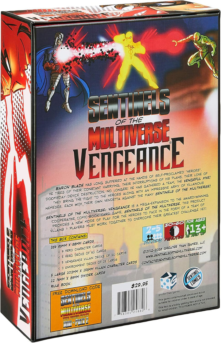 Greater Than Games Sentinels of The Multiverse Vengeance Card Game