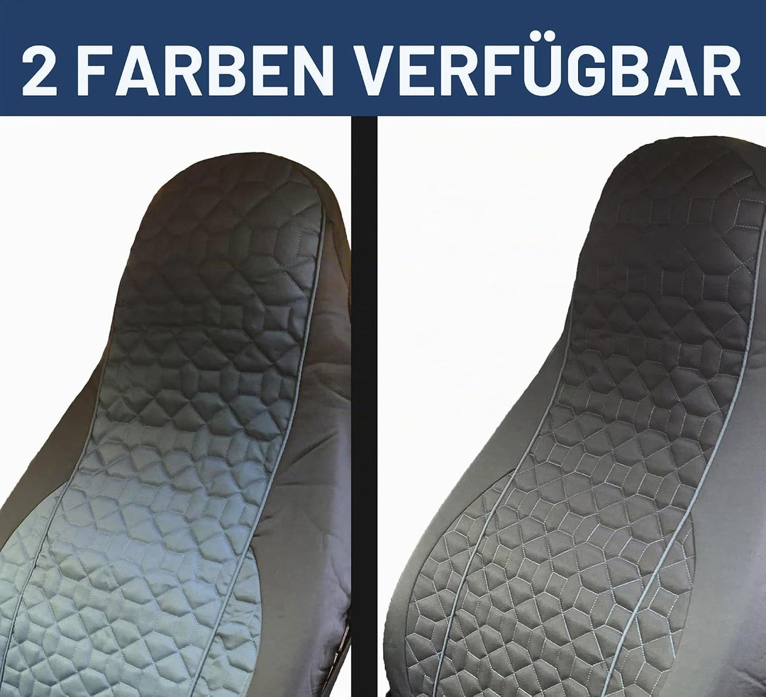 Susy Shop Autositzbezüge, kompatibel mit Smart fortwo, 450 451 und 453, Set mit 2 Vordersitzbezügen,
