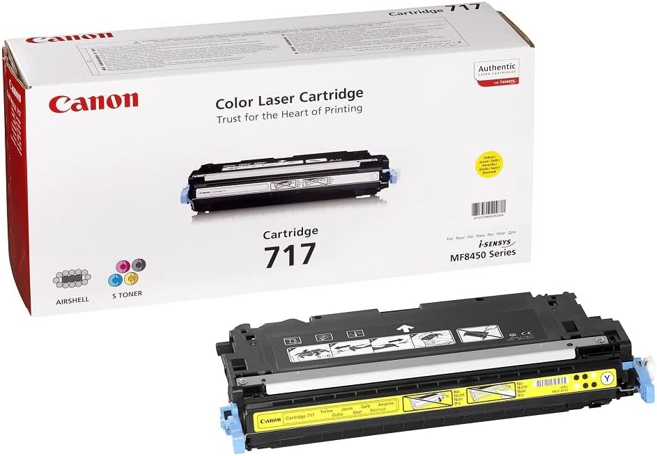 Canon Toner Cartridge 717 Y - gelb - Standard 829915 Toner Cartridge Gelb, Toner Cartridge Gelb